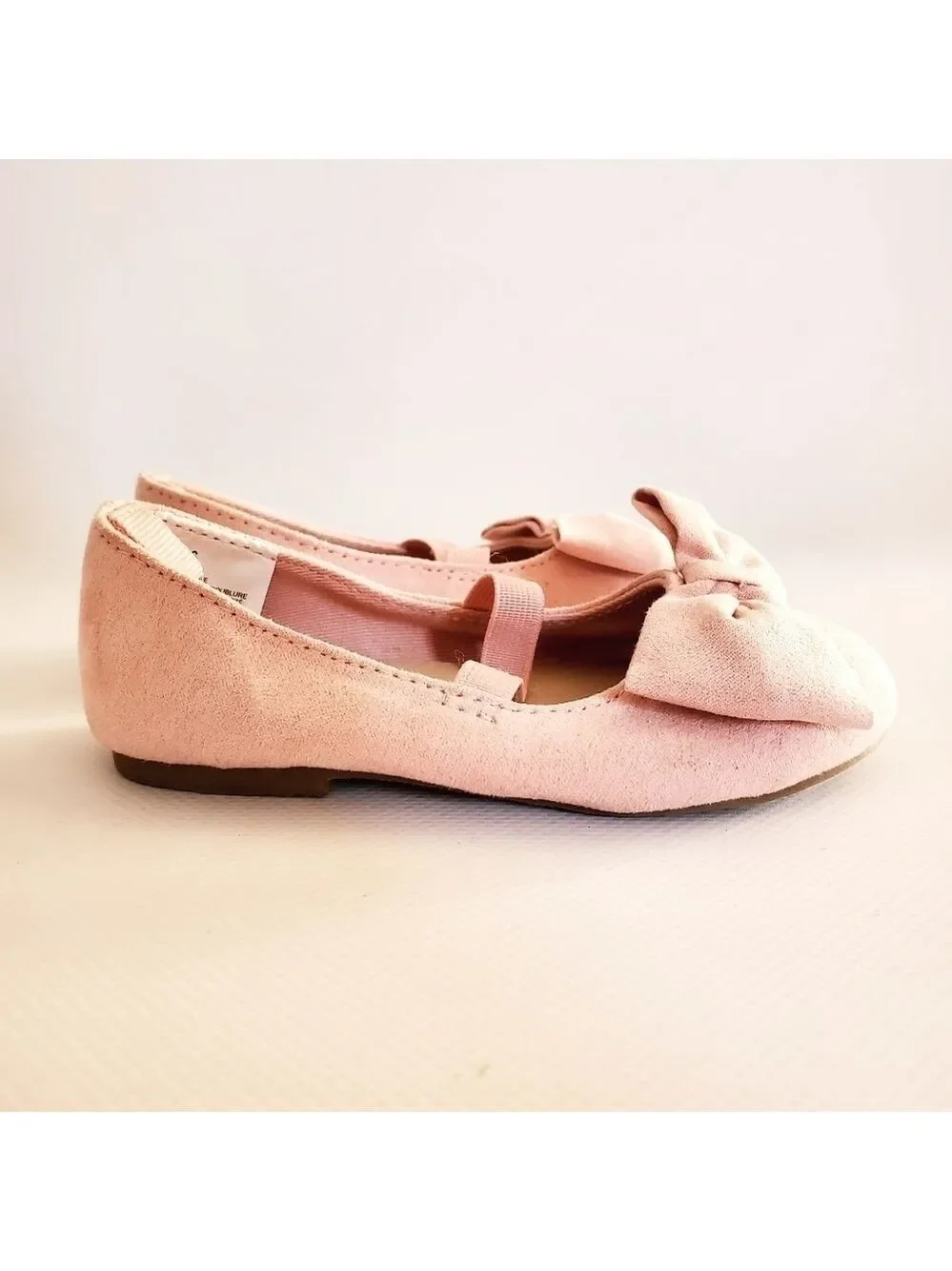 Gymboree Girls Bow Flats Pink Size 6 NWOT
